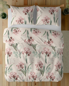 Bedding 160 x 200 3pc Asti Satin Cotton 5089A