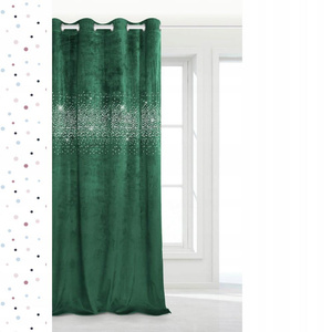 Curtain 140 x 250 Decorative Velour Shiny Bottle