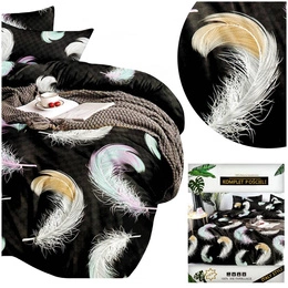 Bedding 160 x 200 3pc Satin Dalwin 712