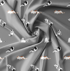 Bedding 140 x 200 2cz Satin Maria 2518