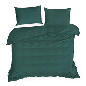 Bedding 160 x 200 3pc Satin Nova3 Green