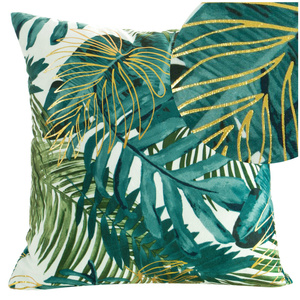 Velvet pillowcase Davos 40 x 40 White