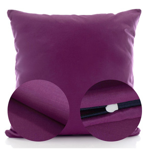 Cotton pillowcase 45 x 45 Uniform Ola Plum Purple