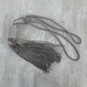 Decorative Cord for Curtains 70 x 33 Lara Gray