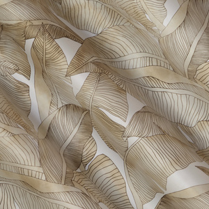 Ready Curtain Samira 140 x 250 White + Beige