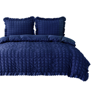 Bedding 160 x 200 3 pcs Kora with Ruffle Gavin 01