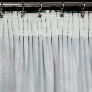 Curtain 140 x 270 Decorative Velvet Palmera Green