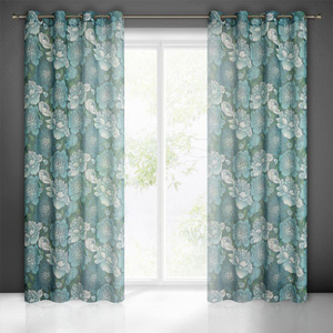 Decorative Curtain Aster 140 x 250 Blue