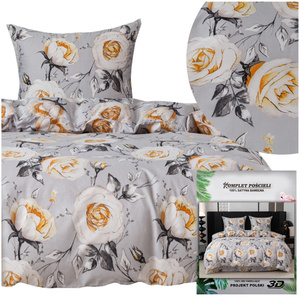 Bedding 140 x 200 2pcs Satin Maria 3086