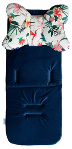 Stroller Overlay Cotton + Pillow Iris 06