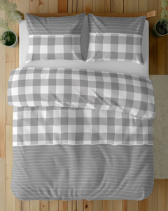 Bedding 220 x 200 3 pcs Asti Satin Cotton 5083B