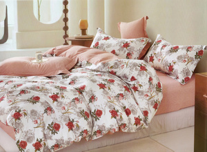 Bedding set 200 x 220 3 pcs Cotton Satin no. A1854