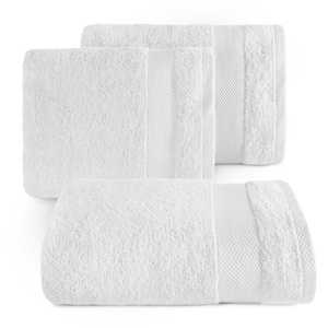 Towel 50 x 90 Bath Frotte Lorita 01 White