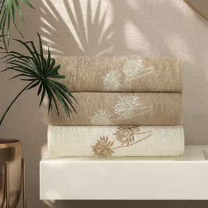 Towel Set 3pcs. Acelia 380 White+Black