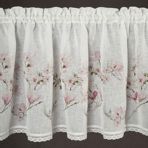 Decorative Ready-made curtain Amelia B+Pink 60 x 150