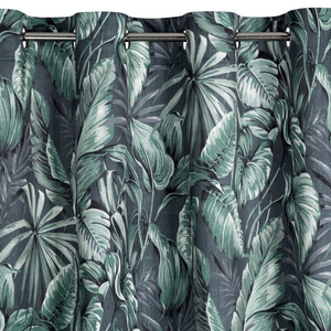 Curtain 140 x 250 Decorative Velvet Palermo Green