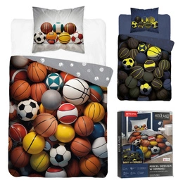 Bedding 140 x 200 2pc FLUO Youth Jaime 5552A