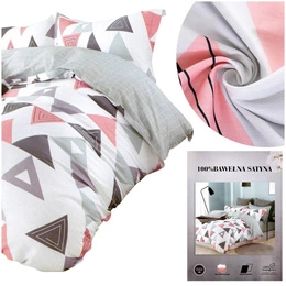 Bedding 200 x 220 3pc Satin Cotton Dahlia 03