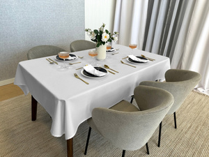 Tablecloth 110x160 Stain-resistant Surbo White
