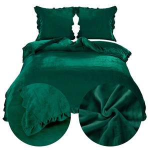 Bedding 200 x 220 3pcs Microfiber Frill Erva 2576