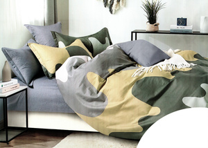 Bedding 200 x 220 4pc Satin Cotton No. A1543