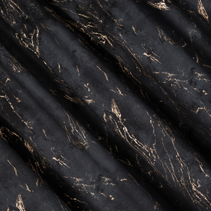 Curtain 140 x 300 Decorative Velvet Nadia Cza+Zł