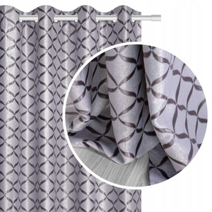 Curtain 140 x 250 Blackout Wave Splits Silver