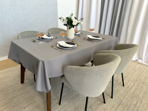 Tablecloth 140x200 Stain-Resistant Surbo Light Gray