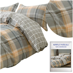 Bedding 160 x 200 3pcs Cotton Satin no. A1834