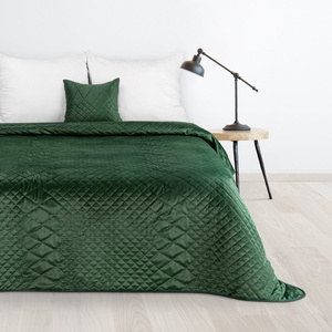 220 x 240 Quilted Design91 Luiz3 C Bedspread. Green