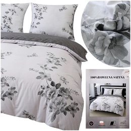 Bedding 160 x 200 3pcs Cotton Satin Dalia 24