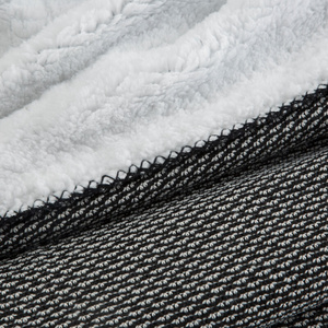 Blanket 150 x 200 Microfiber Two-sided Panda Black+White