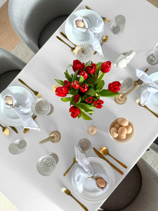 Tablecloth 120x200 Stainproof Classic Savio White