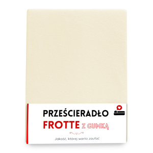 Terry sheet 90 x 200 with elastic Gaja 07