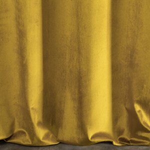 Curtain 140 x 270 Decorative Samanta Mustard Tape