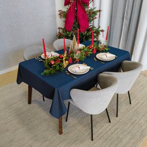 Tablecloth 140x240 Stain-resistant Surbo Navy Blue