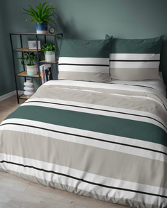 Bedding 220 x 200 3pcs Asti Satin Cotton 5219B