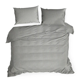 Bedding 220 x 200 3pc Cotton Etno 01 Steel