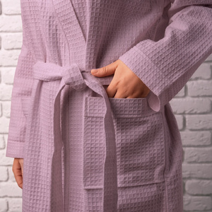 Gofer Unisex Cotton Bathrobe Vizzy XL 06 Heather Purple