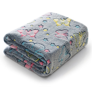 Blanket 150 x 200 Microfiber Fluorescent Peter 05