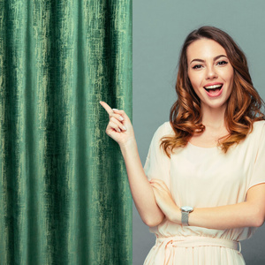 Curtain 140 x 250 Decorative Velvet Marsala C.Zie