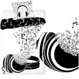 Youth Bedding No. 301 Music 140x200NP 2 parts 70x90