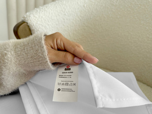 Tablecloth 140x200 Stain-Resistant Surbo White