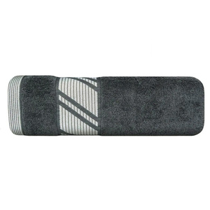 Towel 50 x 90 Cotton 500g/m2 Orion Ash White