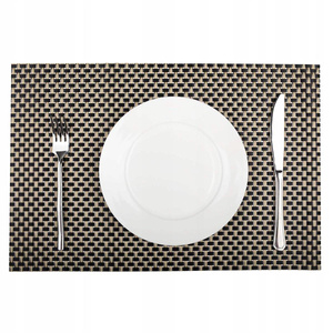 30 x 45 Decorative Mocca Pad Black+Gold