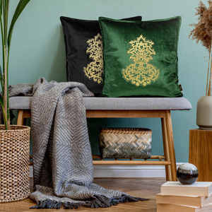 Pillowcase 45 x 45 Decorative Velvet ROYAL4 Blue