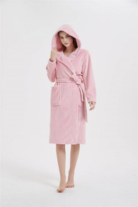 Microfiber Bathrobe with Hood 2XL/3XL Carlo Pudro