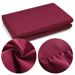 Bolzano Maroon 90x200 Bed Sheet with Eraser
