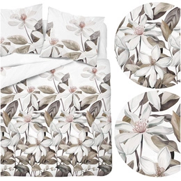 Bedding 160 x 200 3pcs Asti Satin Cotton 5481B