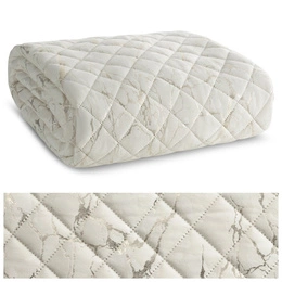 Bedspread 170 x 210 Quilted Velour Blink4 B+Szam